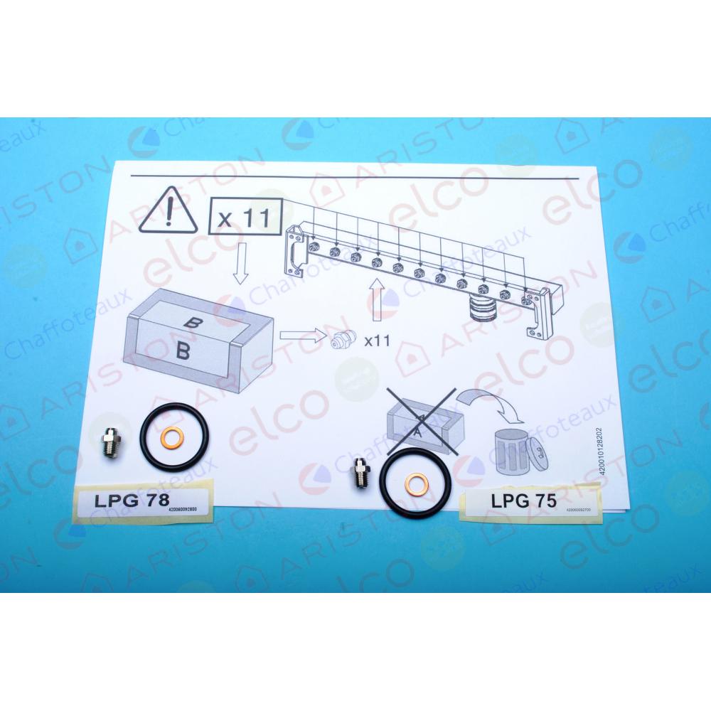 Комплект перевода на сжиженный газ (LPG) Ariston 65106695-01