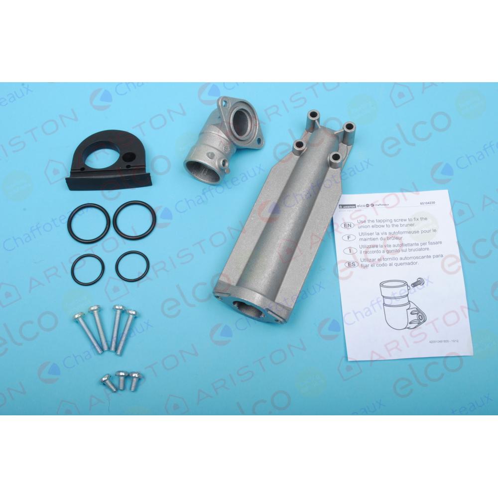 Патрубок (газовый клапан/горелка) Ariston 65104230