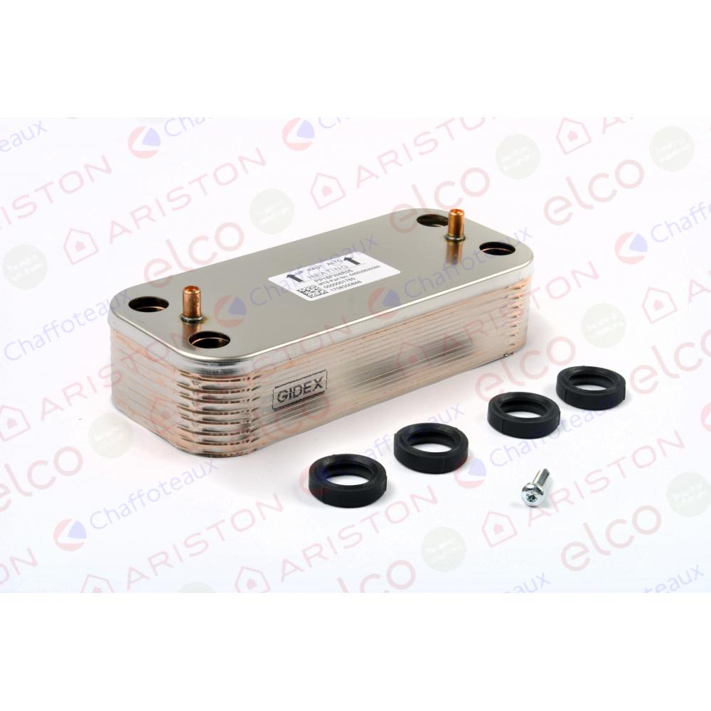 Теплообменник ГВС (16 пластин) Ariston 65116537